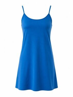 J. Crew Women’s Active Dress #BE881 Electric Blue with Built in Shorts Size M